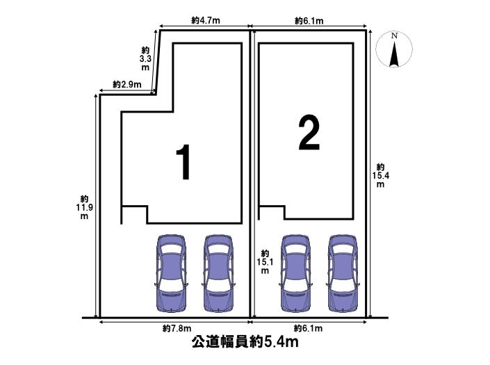 分譲区画マップ