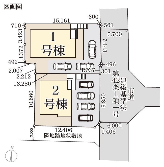 分譲区画マップ