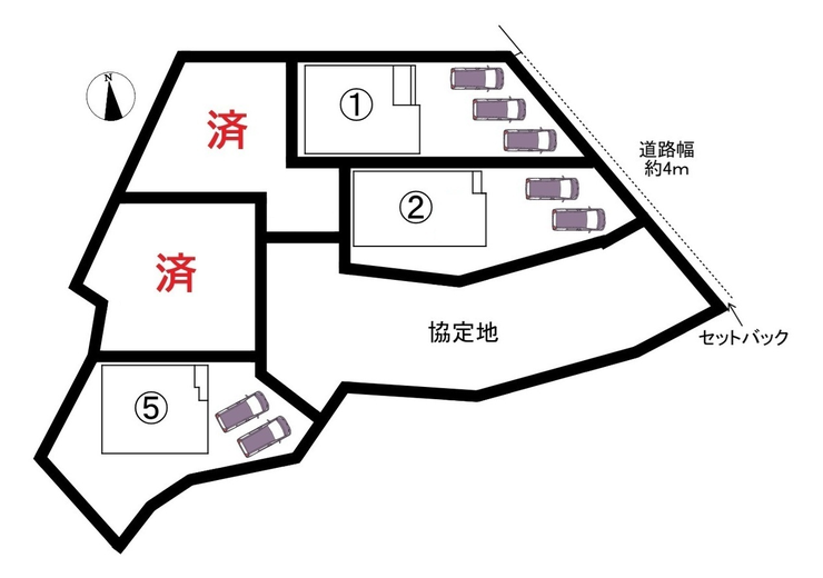 分譲区画マップ