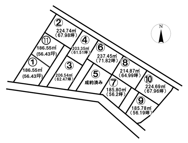 分譲区画マップ