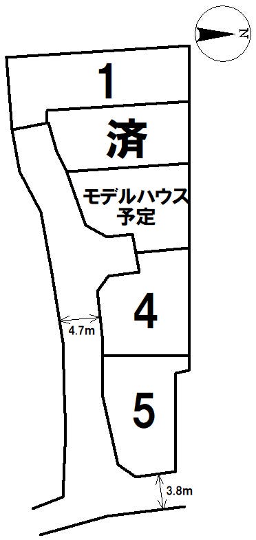 分譲区画マップ
