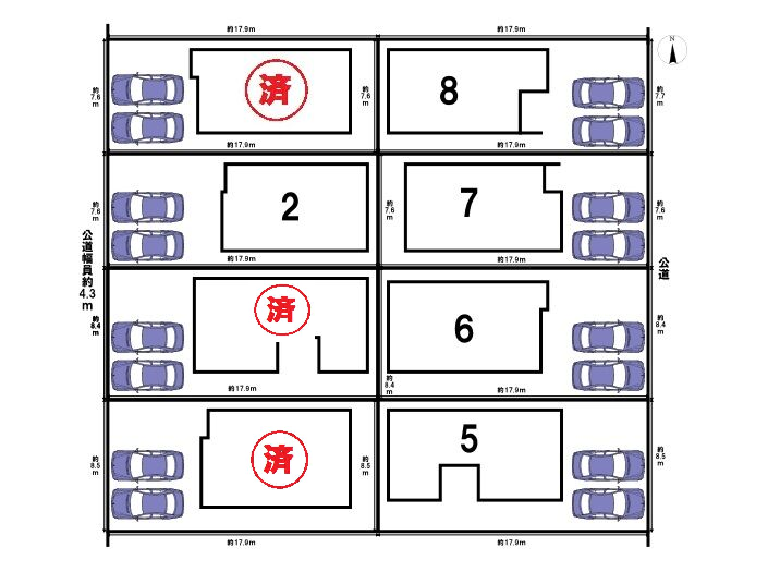 分譲区画マップ