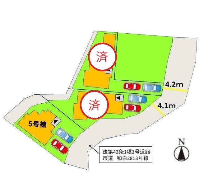 分譲区画マップ