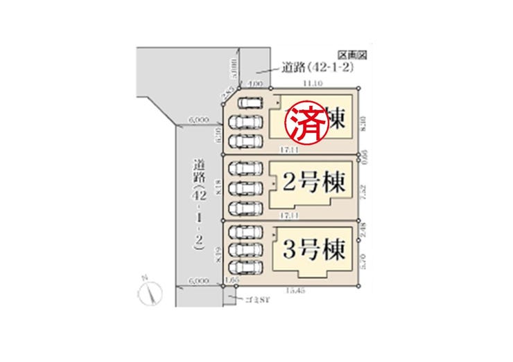 分譲区画マップ