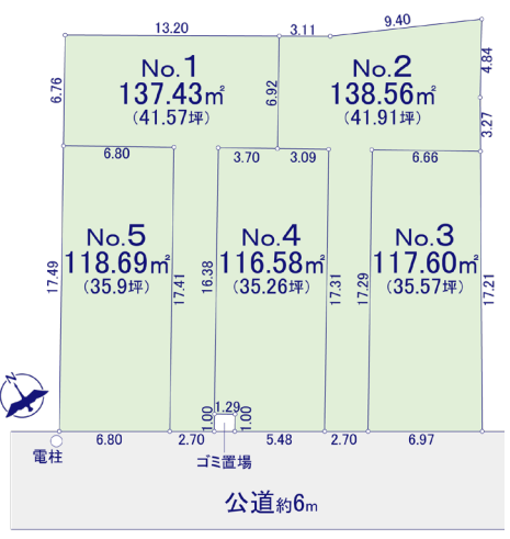 分譲区画マップ