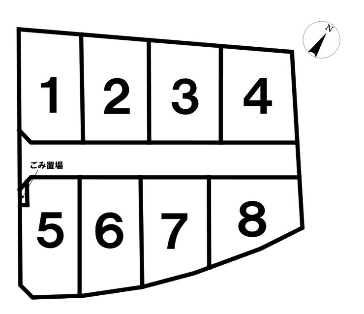 分譲区画マップ