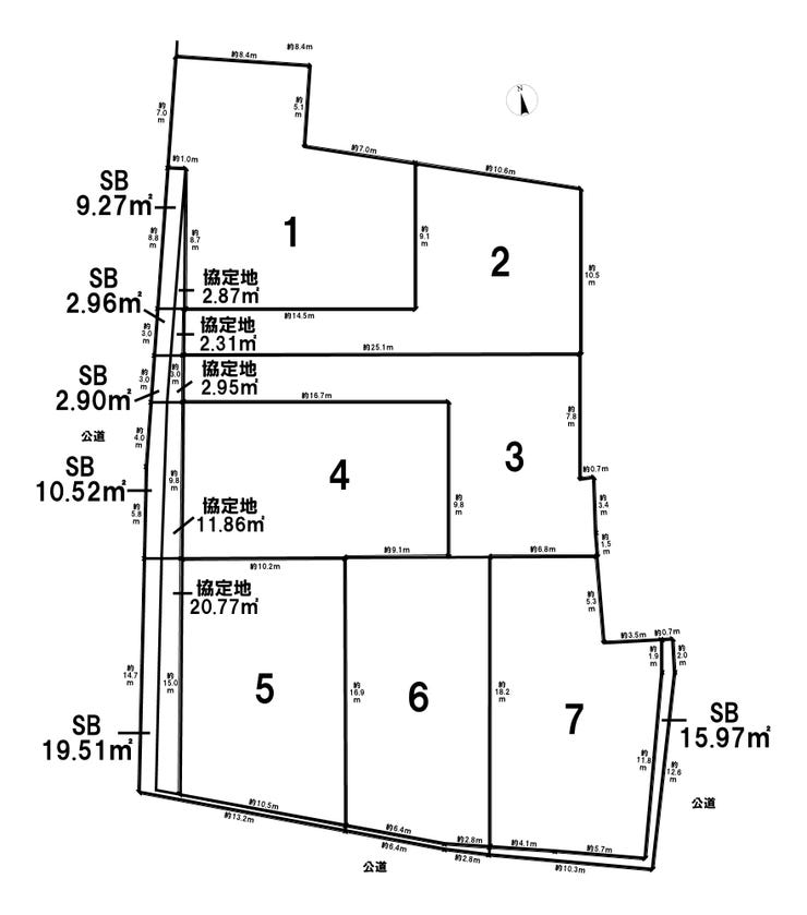 分譲区画マップ