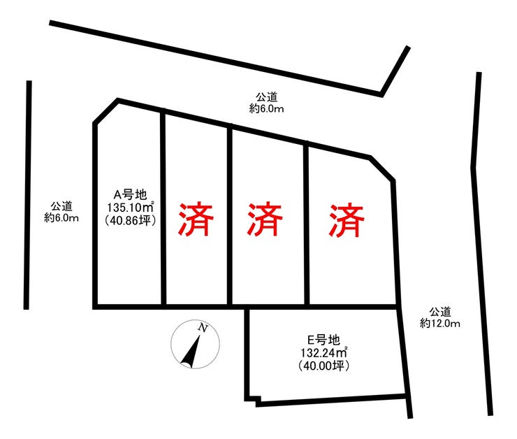 分譲区画マップ