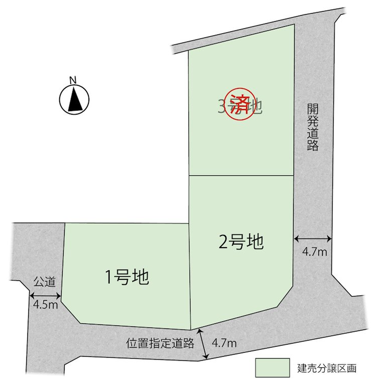 分譲区画マップ