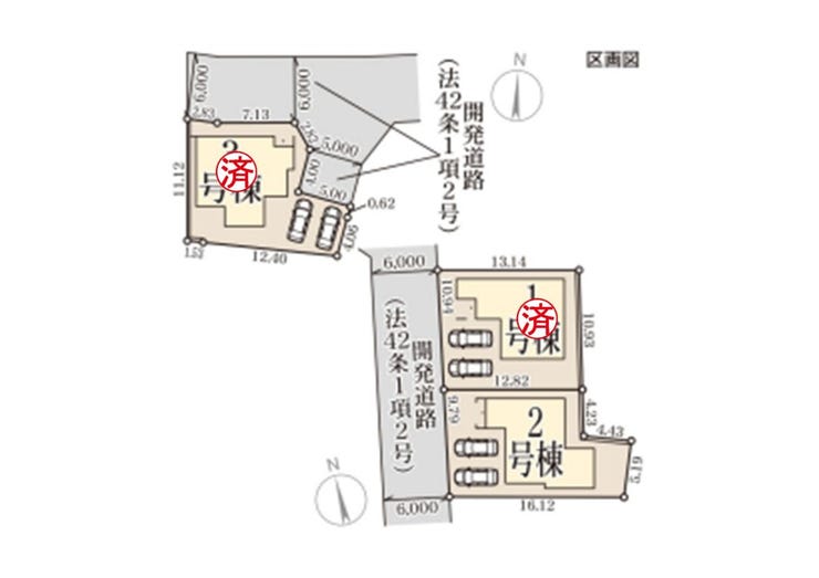 分譲区画マップ