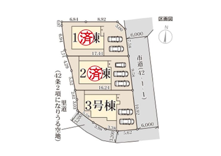 分譲区画マップ