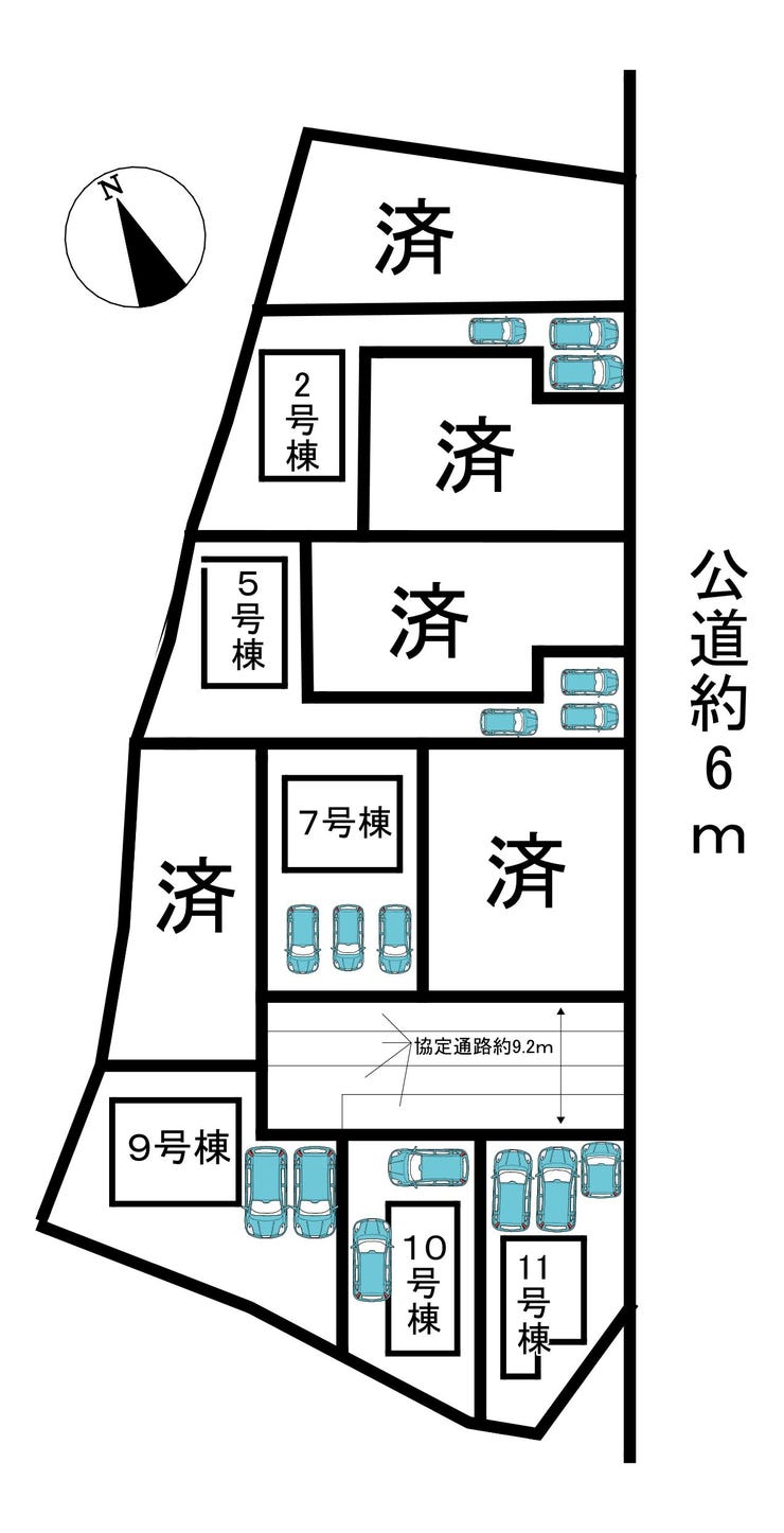 分譲区画マップ