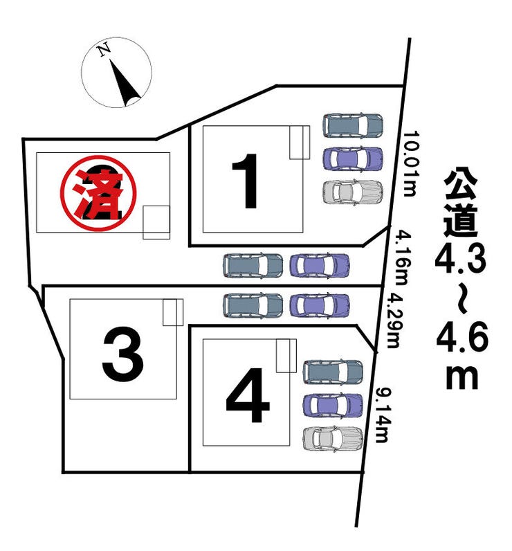 分譲区画マップ