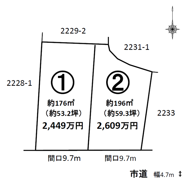 分譲区画マップ