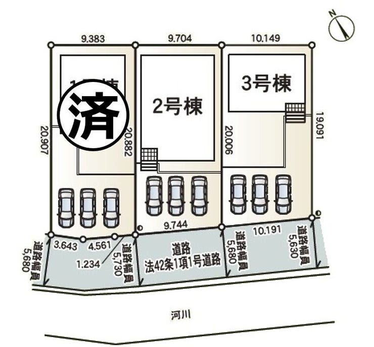 分譲区画マップ