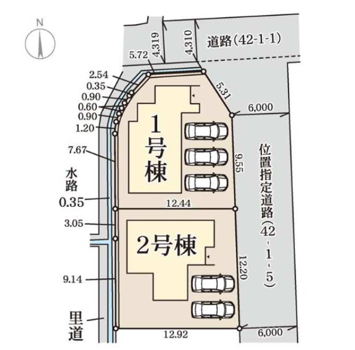 分譲区画マップ