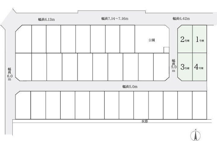 分譲区画マップ