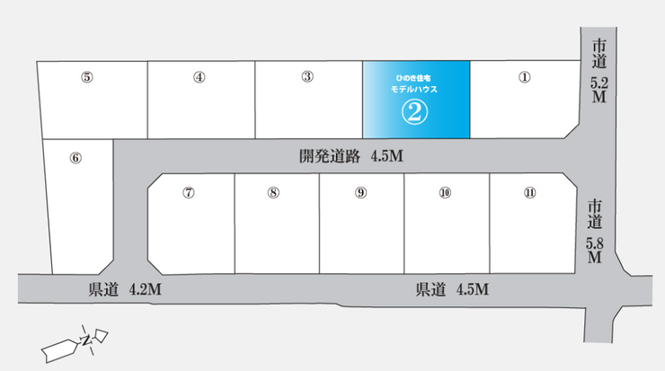 分譲区画マップ