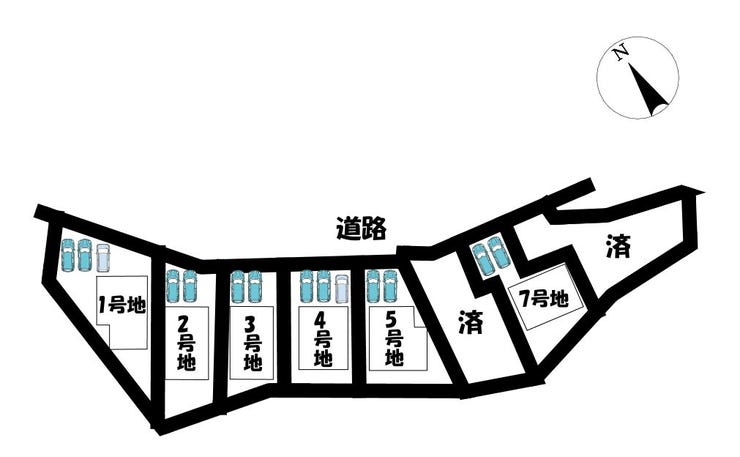 分譲区画マップ