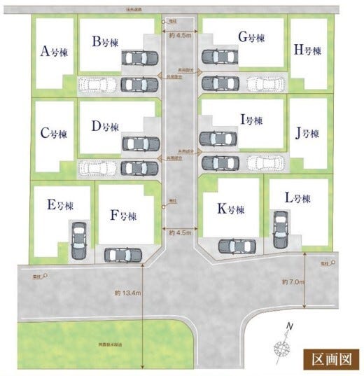 分譲区画マップ