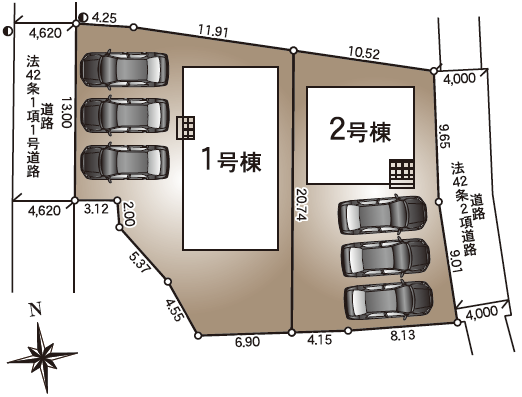分譲区画マップ