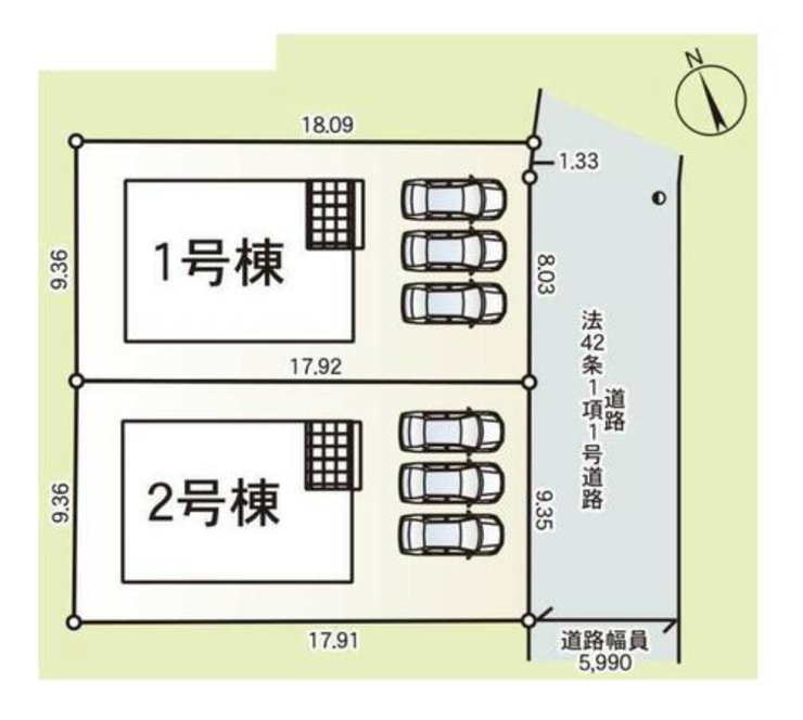 分譲区画マップ