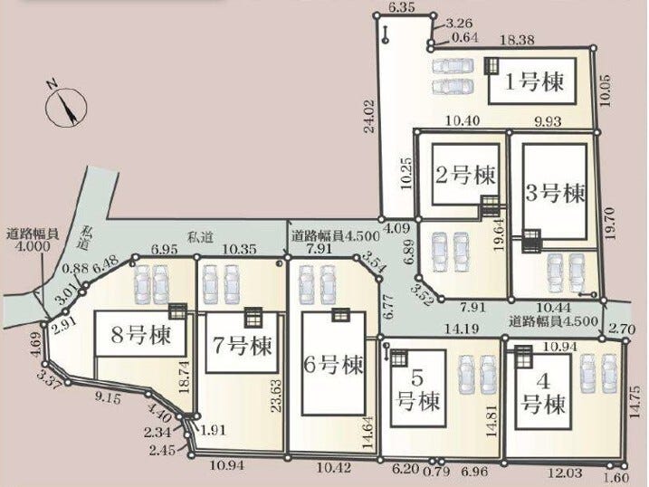 分譲区画マップ