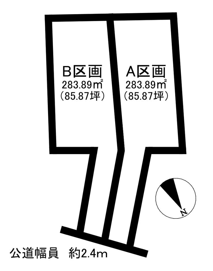 分譲区画マップ