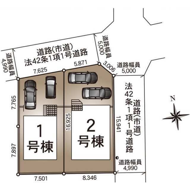 分譲区画マップ