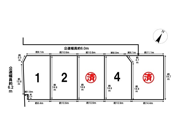 分譲区画マップ