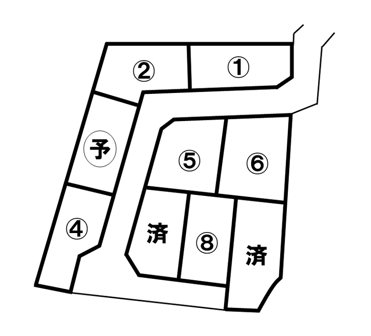 分譲区画マップ