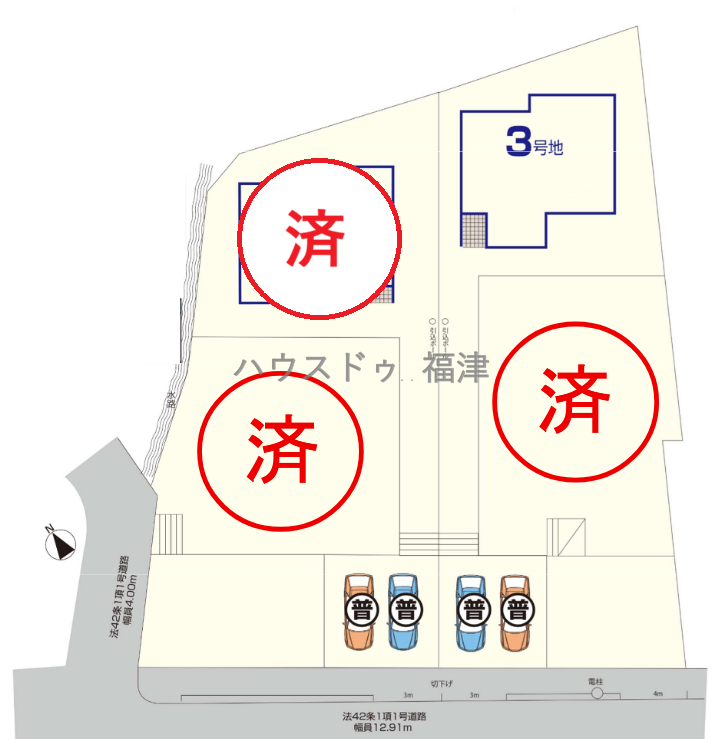 分譲区画マップ