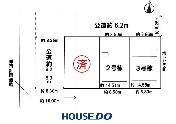 分譲区画マップ