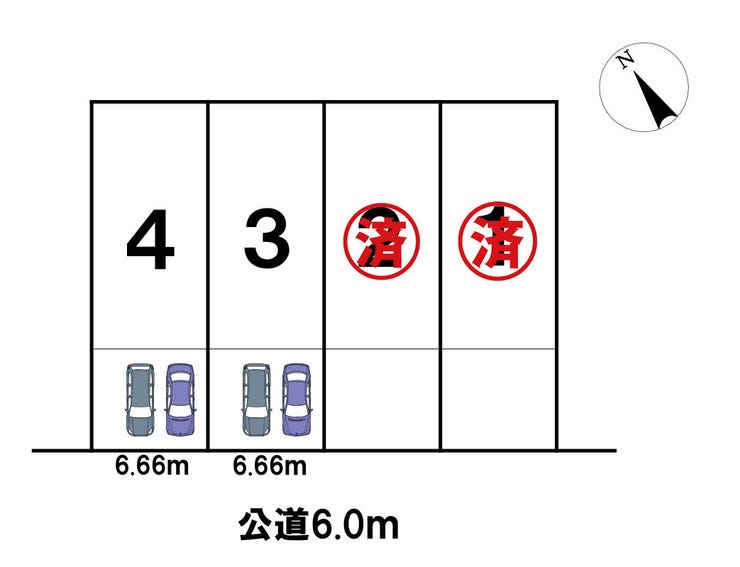 分譲区画マップ