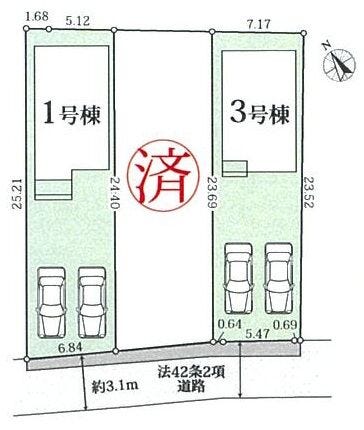 分譲区画マップ