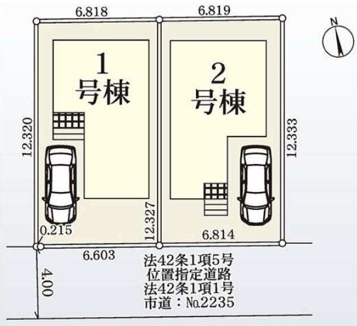 分譲区画マップ