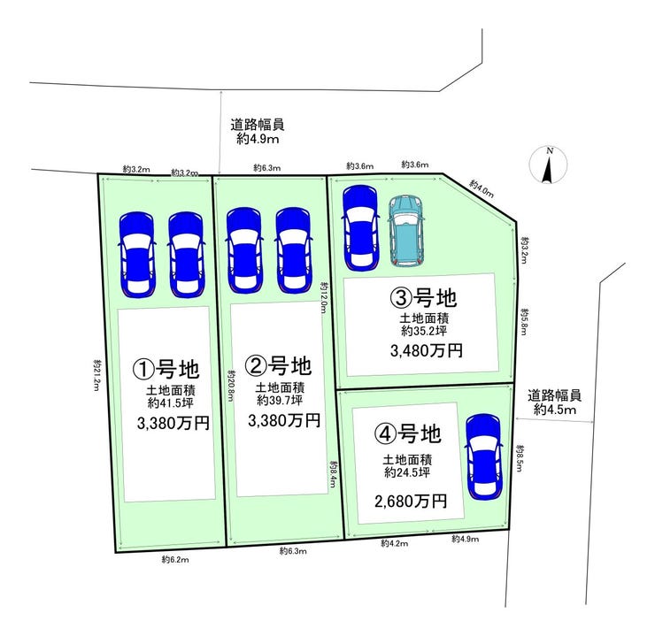 分譲区画マップ
