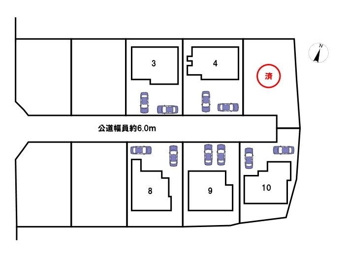 分譲区画マップ