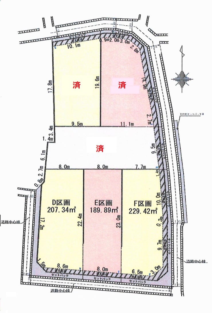 分譲区画マップ