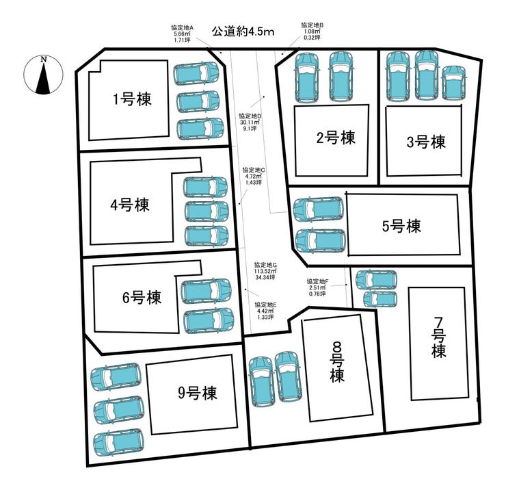 分譲区画マップ