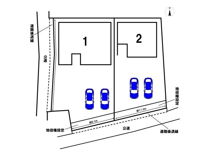 分譲区画マップ