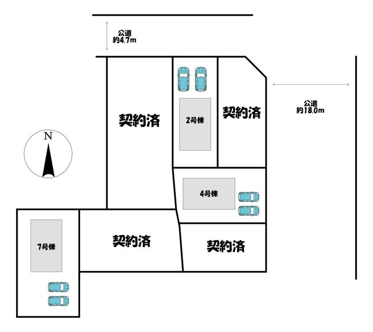 分譲区画マップ