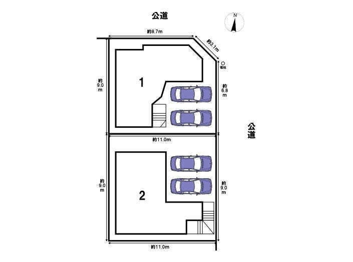 分譲区画マップ