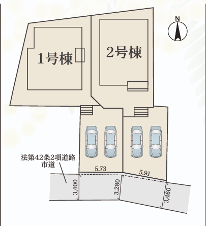 分譲区画マップ