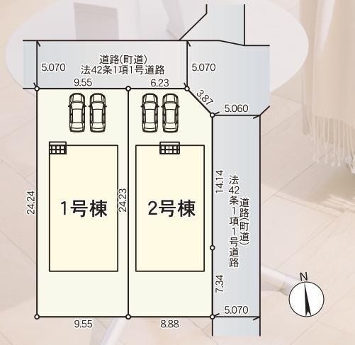 分譲区画マップ