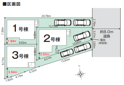 分譲区画マップ