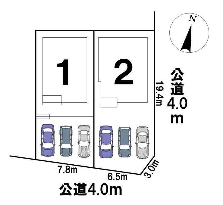 分譲区画マップ