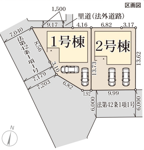 分譲区画マップ