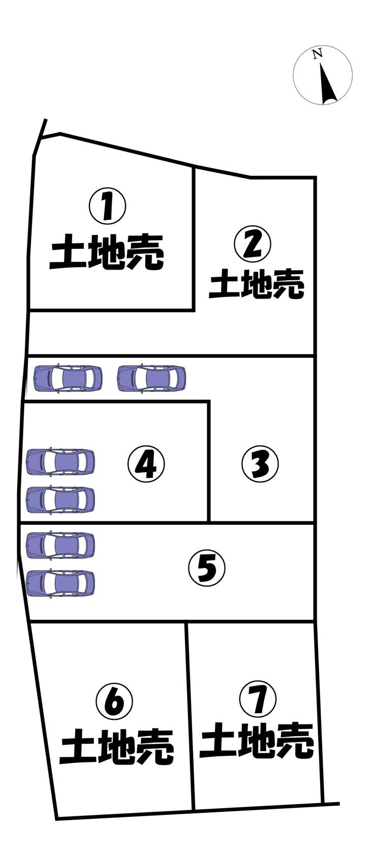 分譲区画マップ