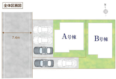 分譲区画マップ